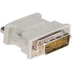 Akyga AK-AD-12 DVI-I -> VGA M/F adapter fehér