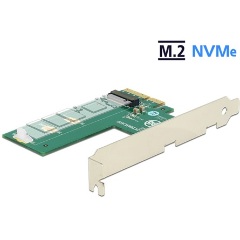 Delock PCI Express x4 Card > 1 x internal NVMe M.2 Key M – cross format