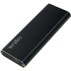 LogiLink External HDD enclosure, M.2 SATA, USB 3.1 Gen2