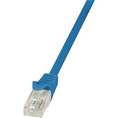 LogiLink RJ45 CAT6 UTP M/M adatkábel 1.5m kék