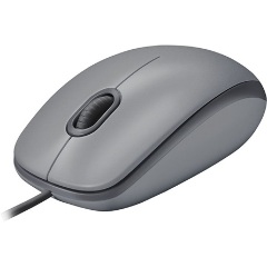 Logitech M110 Silent optikai USB egér szürke