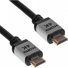 Akyga AK-HD-30P PRO 4K HDMI 2.0 M/M video jelkábel 3m fekete