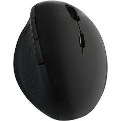 LogiLink ergonómikus vezeték nélküli optikai egér fekete