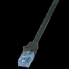 LogiLink RJ45 CAT6A 10Gb UTP - RJ45 CAT6A UTP M/M adatkábel 5m fekete