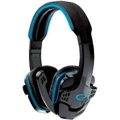 Esperanza Raven gaming headset fekete-kék