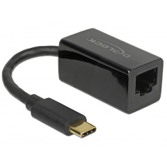 Delock compact 1Gb/s USB-C hálózati adapter