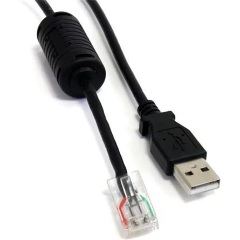 StarTech Smart UPS Replacement RJ45 -> USB-A 2.0 M/M adatkábel 1.8m fekete