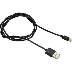 Canyon Charge&Sync USB-A 2.0 -> Lightning M/M adatkábel 1m fekete