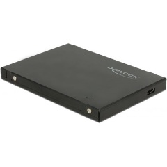 Delock Külso 2.5? doboz M.2 NVMe PCIe SSD-hez, mely USB 3.1 Gen 2 USB Type-C