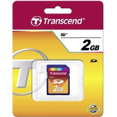 Transcend 2GB SD memóriakártya