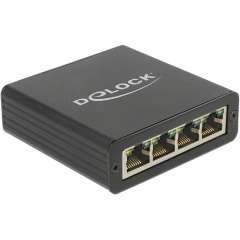 Delock 4xGigabit LAN 1Gb/s USB3.0 A hálózati adapter