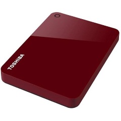 Toshiba Canvio Advance 1TB USB3.0 2,5" külső HDD piros