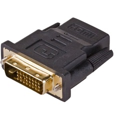 Akyga AK-AD-41 DVI-D -> HDMI M/F adapter fekete