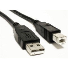 Akyga AK-USB-04 USB-A 2.0 -> USB-B 2.0 M/M adatkábel 1.8m fekete
