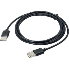 Akyga AK-USB-11 USB-A 2.0 -> USB-A 2.0 M/M adatkábel 1.8m fekete