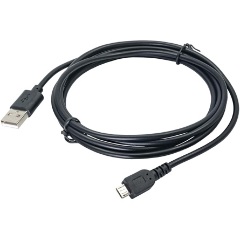 Akyga AK-USB-01 USB-A 2.0 -> USB-B 2.0 micro M/M adatkábel 1.5m fekete