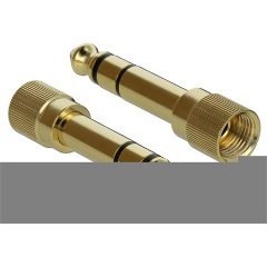 Delock Jack stereo 6,3mm -> Jack stereo 3,5mm (3pin) M/F adapter 2db
