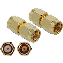 Delock SMA -> SMA M/M adapter aranyozott 10GHz