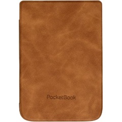 PocketBook Shell Touch HD 3, Touch Lux 4, Basic Lux 2 6" e-book olvasó tok barna