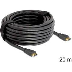 Delock HDMI 1.4 M/M video jelkábel 20m fekete