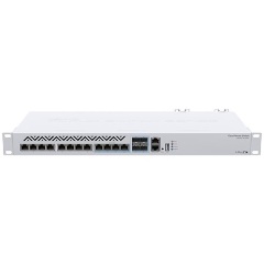 MikroTik, Cloud Router Switch 312-4C+8XG-RM with RouterOS L5, 1U rack
