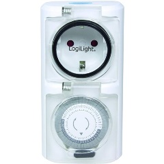 Logilink LogiLink Time Switch, outdoor mechanical timer, 2pcs set