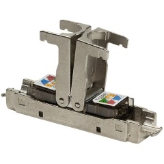 LogiLink CAT6A toldó fém slim LogiLink CAT6A toldó fém slim