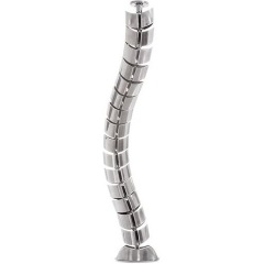 Logilink Desk cable spine, height adjustable, light silver