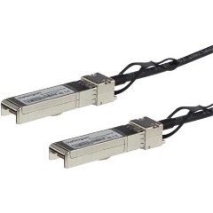 StarTech SFP+ -> SFP+ M/M adatkábel 0.5m fekete MSA Uncoded Compatible