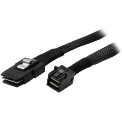 StarTech SAS mini SFF-8087 -> SAS mini SFF-8643 M/M adatkábel 1m fekete