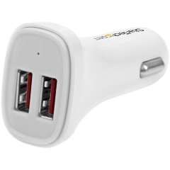 StarTech 2X USB CAR CHARGER 24W / 4.8A USB 2.0 ADAPTERS