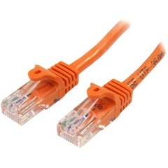 StarTech RJ45 CAT5e UTP -> RJ45 CAT5e UTP M/M adatkábel 5m narancssárga