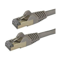 StarTech RJ45 CAT6A 10Gb STP -> RJ45 CAT6A 10Gb STP M/M adatkábel 1m szürke