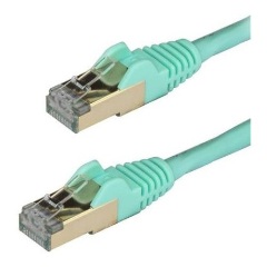 StarTech RJ45 CAT6A 10Gb STP -> RJ45 CAT6A 10Gb STP M/M adatkábel 2m zöld