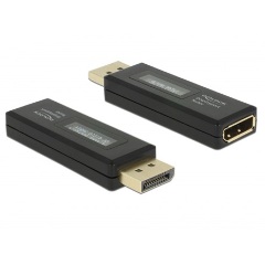 Delock Displayport tesztelo az EDID információhoz OLED kijelzovel