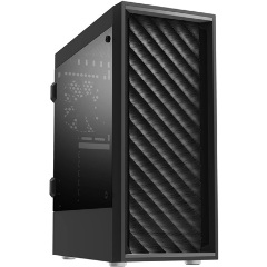 Zalman T7 táp nélküli ablakos Mid Tower számítógépház fekete