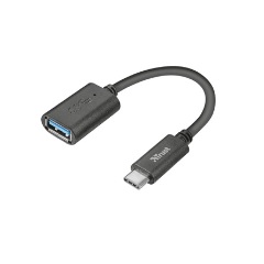 Trust USB-C 3.2 Gen1 -> USB-A 3.2 Gen 1 M/F adapter fekete