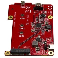 StarTech Raspberry Pi USB-A 2.0 -> M.2 B F/F adapter