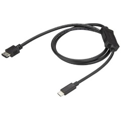 StarTech USB-C / Thunderbolt -> eSATA M/M adatkábel 1m fekete