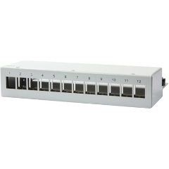 Logilink Keystone Desktop/Surface Mount Box for 12 Keystone Modules