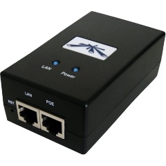 Ubiquiti POE-24-30W-G-WH 1Gb/s Ethernet PoE injector 24V 1,25A 30W