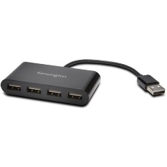 Kensington 4-portos USB2.0 hub fekete