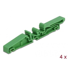 Delock DIN sínkapocs PCB-hez 115 mm 4 darabos