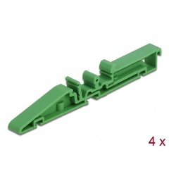 Delock DIN sínkapocs PCB-hez 122 mm 4 darabos