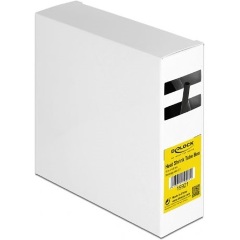 Delock Fekete, hő csökkentő csődoboz 10 m x 4,8 mm
