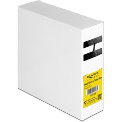 Delock Fekete, hő csökkentő csődoboz 15 m x 1,2 mm