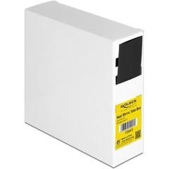 Delock Fekete, hő csökkentő csődoboz 4 m x 25,4 mm