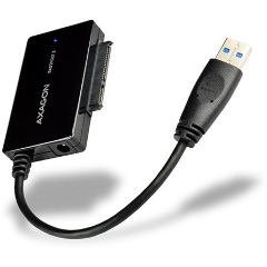 Axagon ADSA-FP3 USB-A 3.0 -> SATA M/F adapter 0.15m fekete Axagon ADSA-FP3 USB-A 3.0 -> SATA M/F adapter 0.15m fekete
