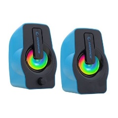 Rampage RMS-G7 Falsetto RGB 2.0 hangszóró kék-fekete