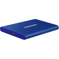 Samsung T7 2TB USB3.2 Gen2 C ütésálló külső SSD kék